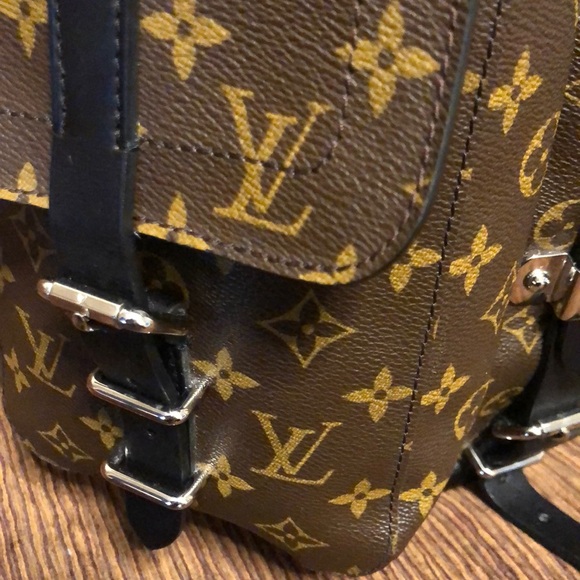 Louis Vuitton Christopher Backpack Macassar (M92295) RARE!  2004 Original - Picture 12 of 17
